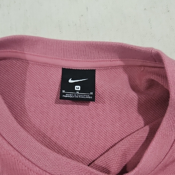 Nike Women's Pink Logo Sweatshirt - Picture 4 of 4